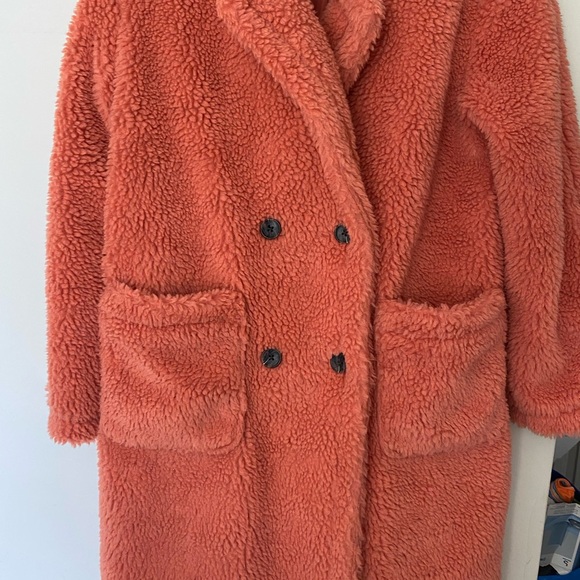 Wild Fable coral teddy bear pea coat - Picture 10 of 11